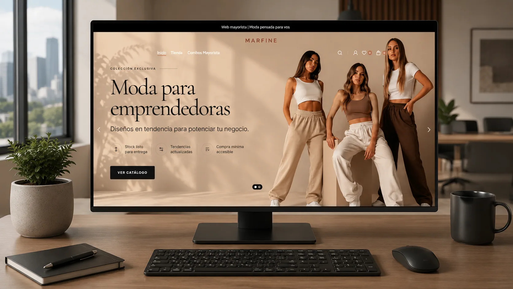 Marfine — E-commerce mayorista de moda femenina