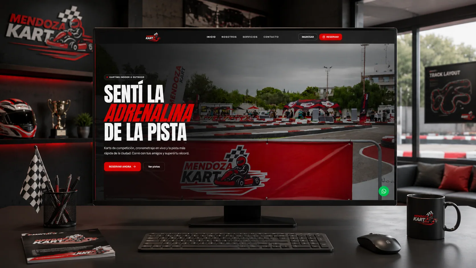 Mendoza Kart — Sistema de Turnos Online