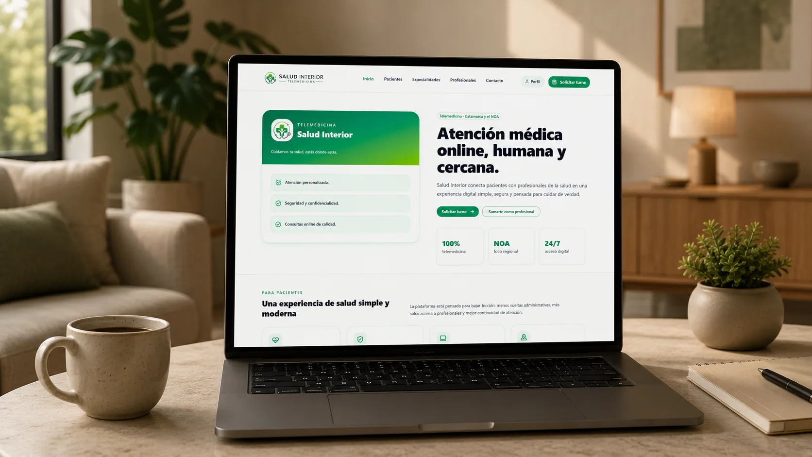 Salud Interior — Sistema de Turnos Online